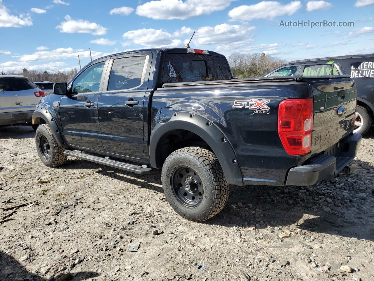 2019 Ford Ranger Xl Black vin: 1FTER4FH4KLA19149