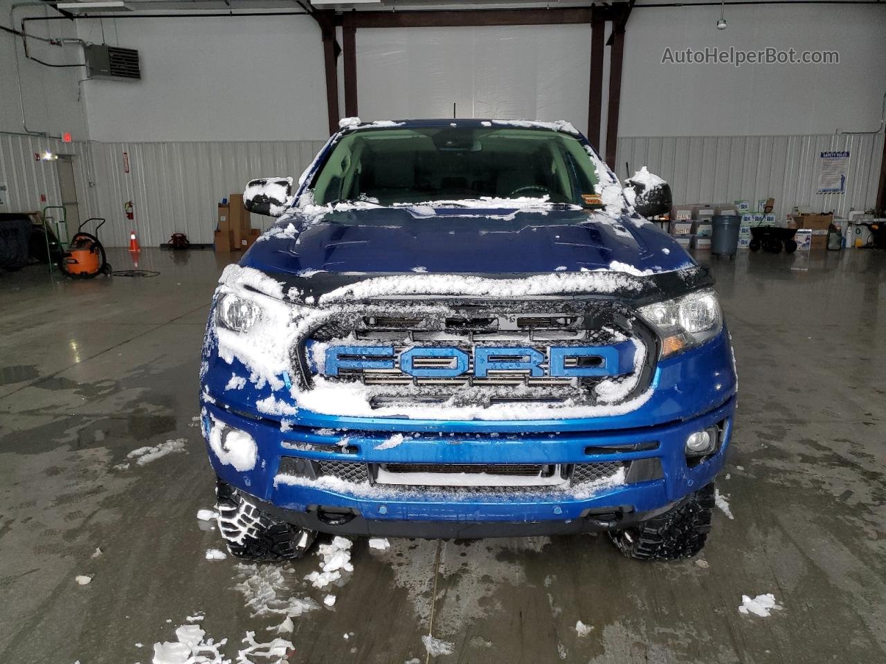 2019 Ford Ranger Xl Blue vin: 1FTER4FH4KLA32144