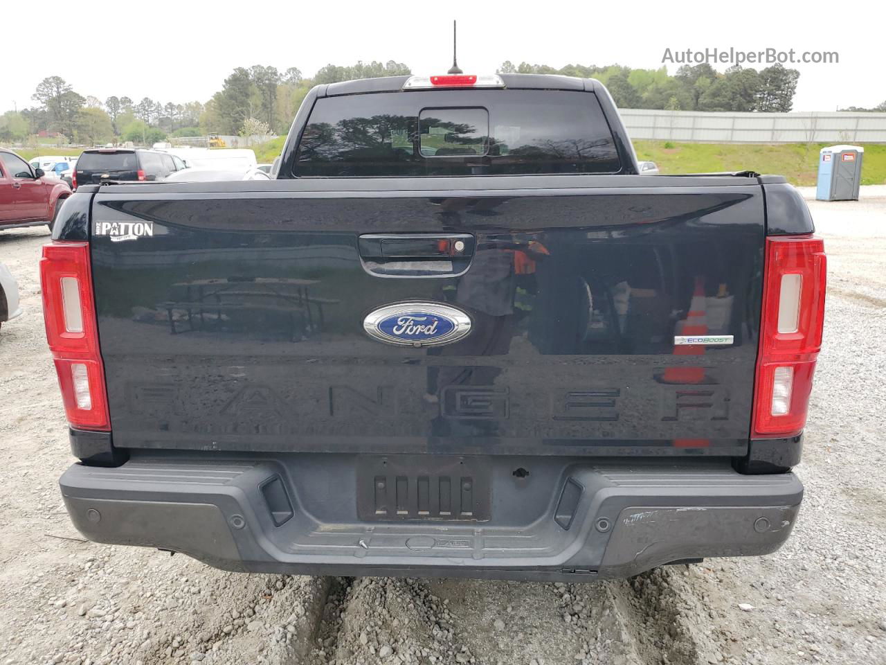 2019 Ford Ranger Xl Black vin: 1FTER4FH4KLA33228