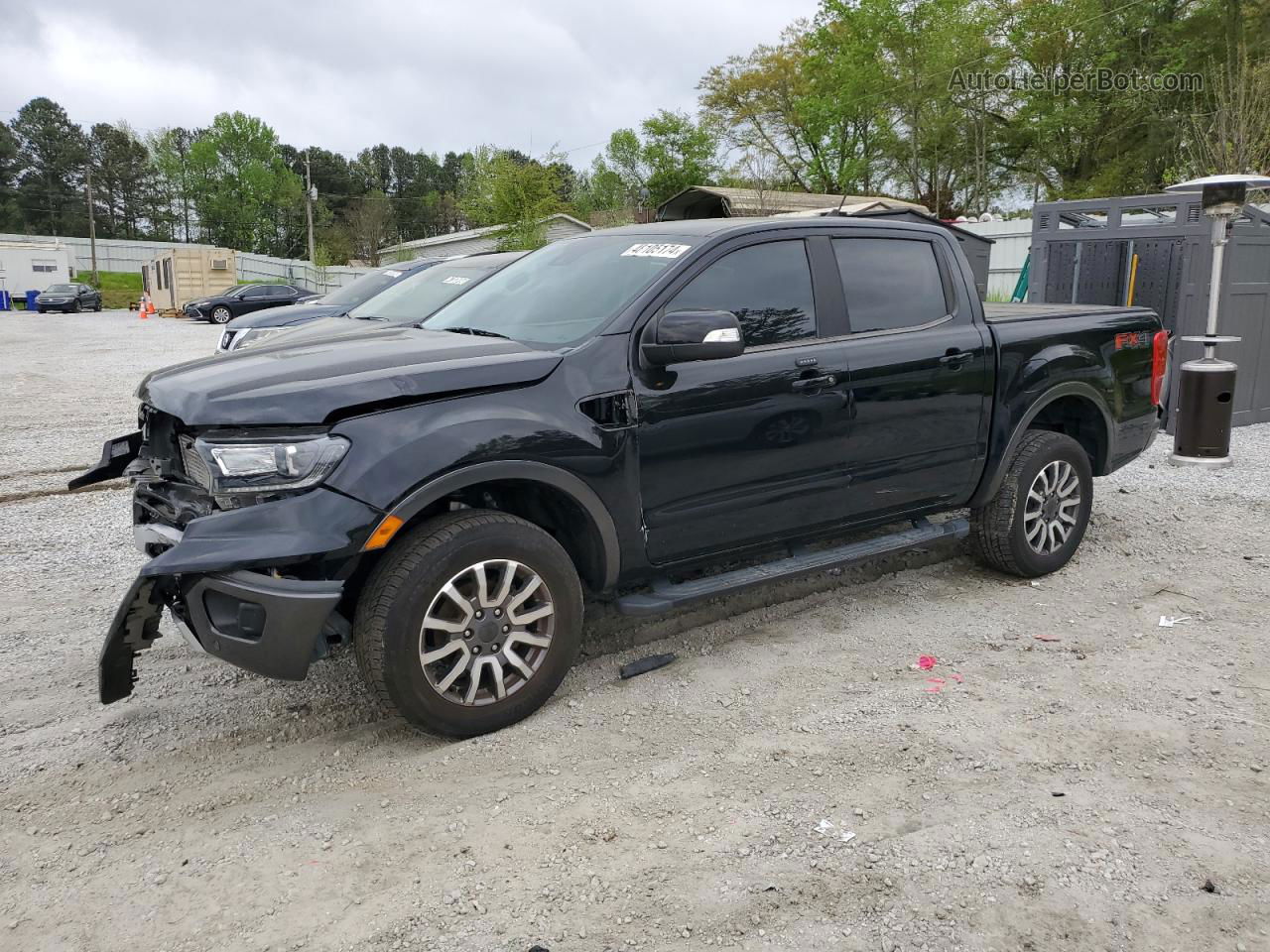 2019 Ford Ranger Xl Black vin: 1FTER4FH4KLA33228