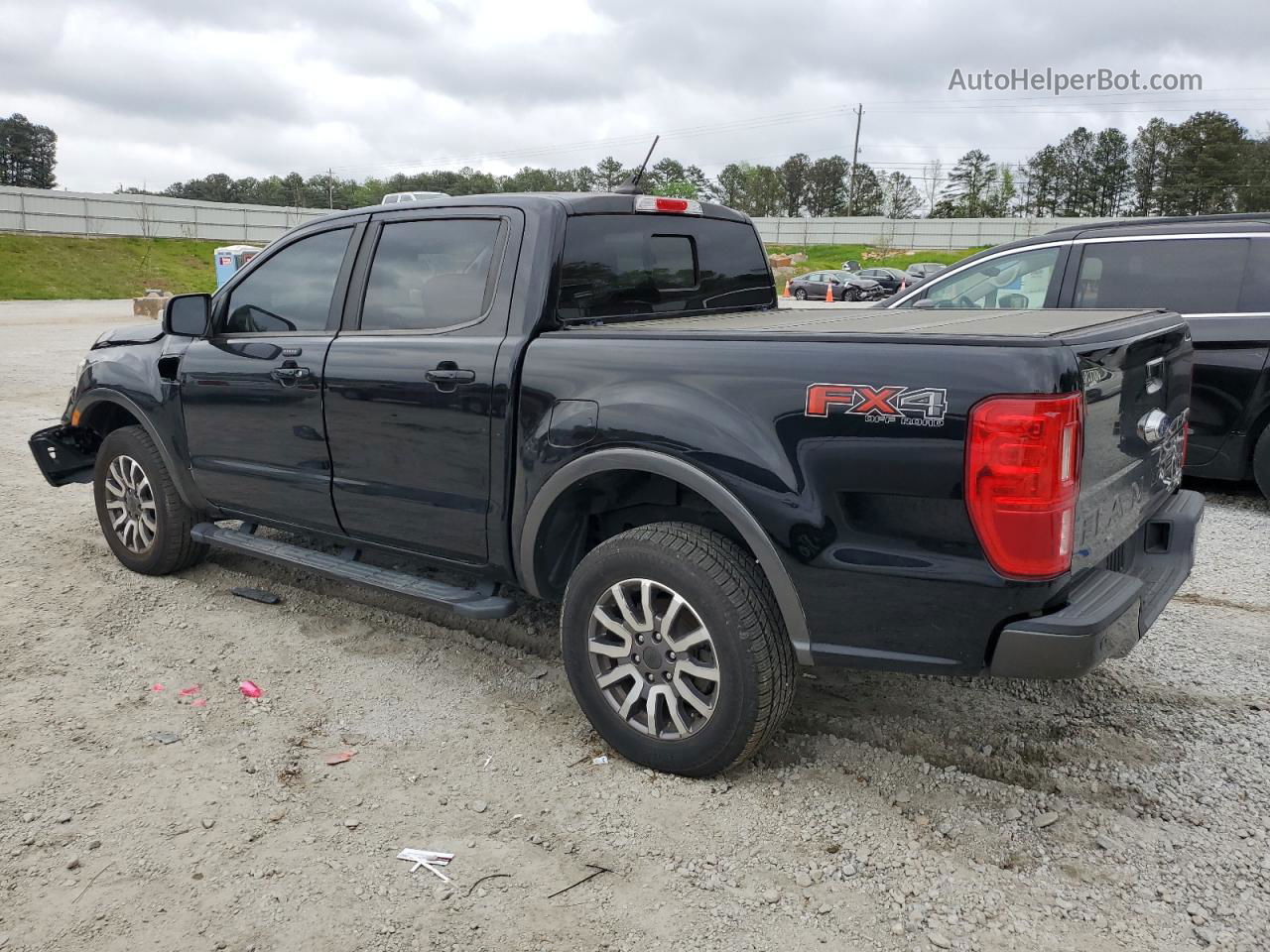 2019 Ford Ranger Xl Black vin: 1FTER4FH4KLA33228