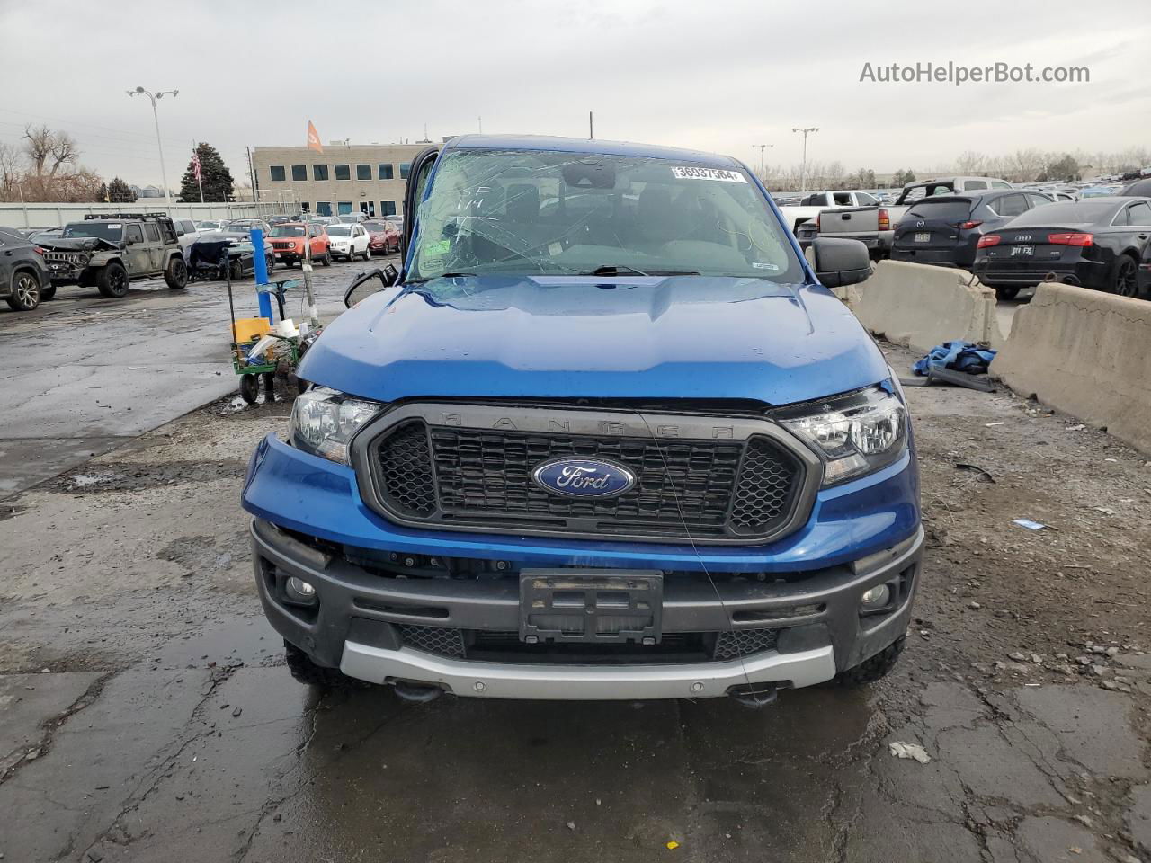 2019 Ford Ranger Xl Синий vin: 1FTER4FH4KLA41104