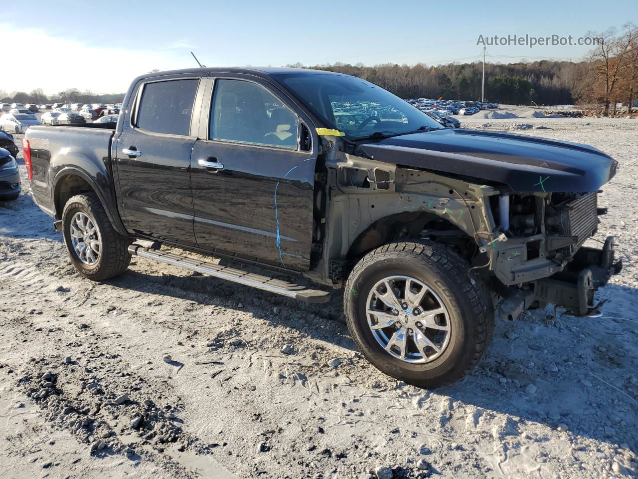 2019 Ford Ranger Xl Черный vin: 1FTER4FH4KLA52863