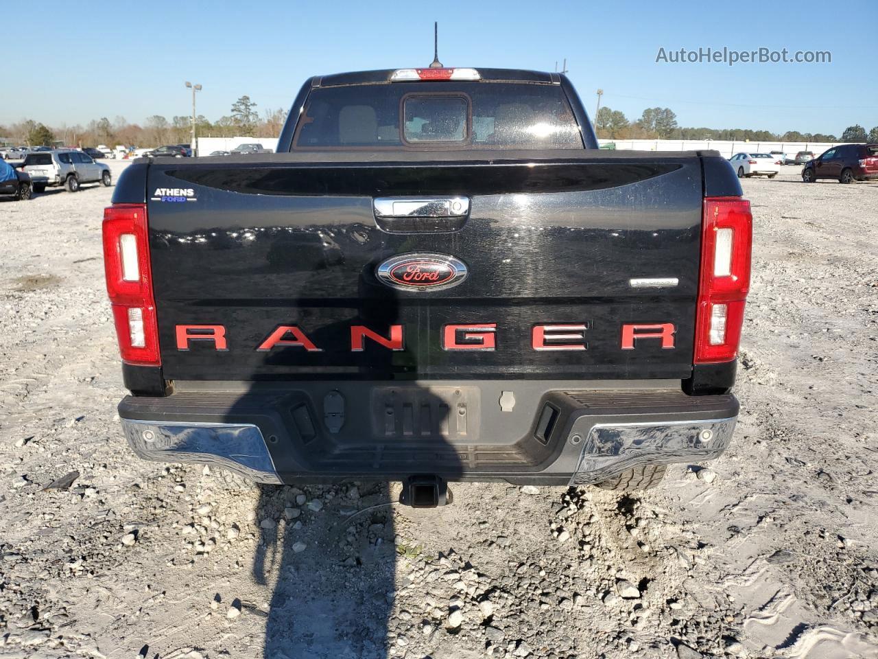 2019 Ford Ranger Xl Black vin: 1FTER4FH4KLA52863