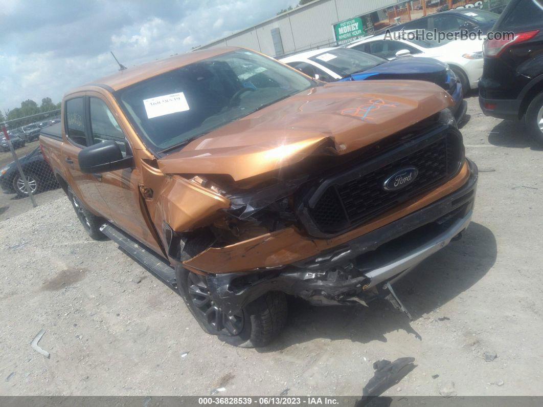 2019 Ford Ranger Xl/xlt/lariat Orange vin: 1FTER4FH4KLA54791