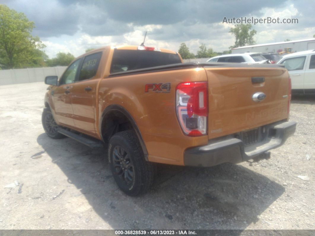 2019 Ford Ranger Xl/xlt/lariat Orange vin: 1FTER4FH4KLA54791