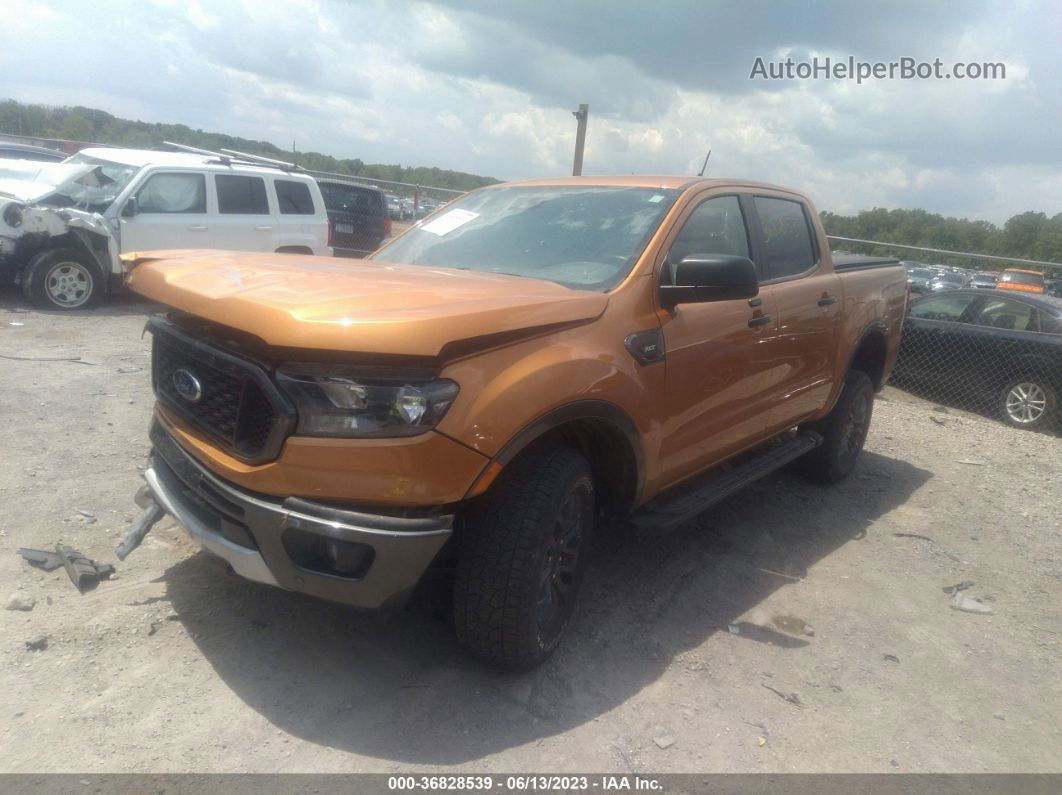 2019 Ford Ranger Xl/xlt/lariat Orange vin: 1FTER4FH4KLA54791