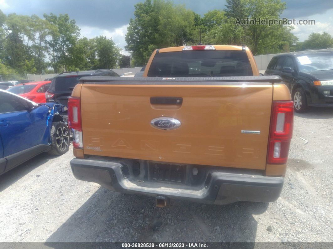 2019 Ford Ranger Xl/xlt/lariat Orange vin: 1FTER4FH4KLA54791