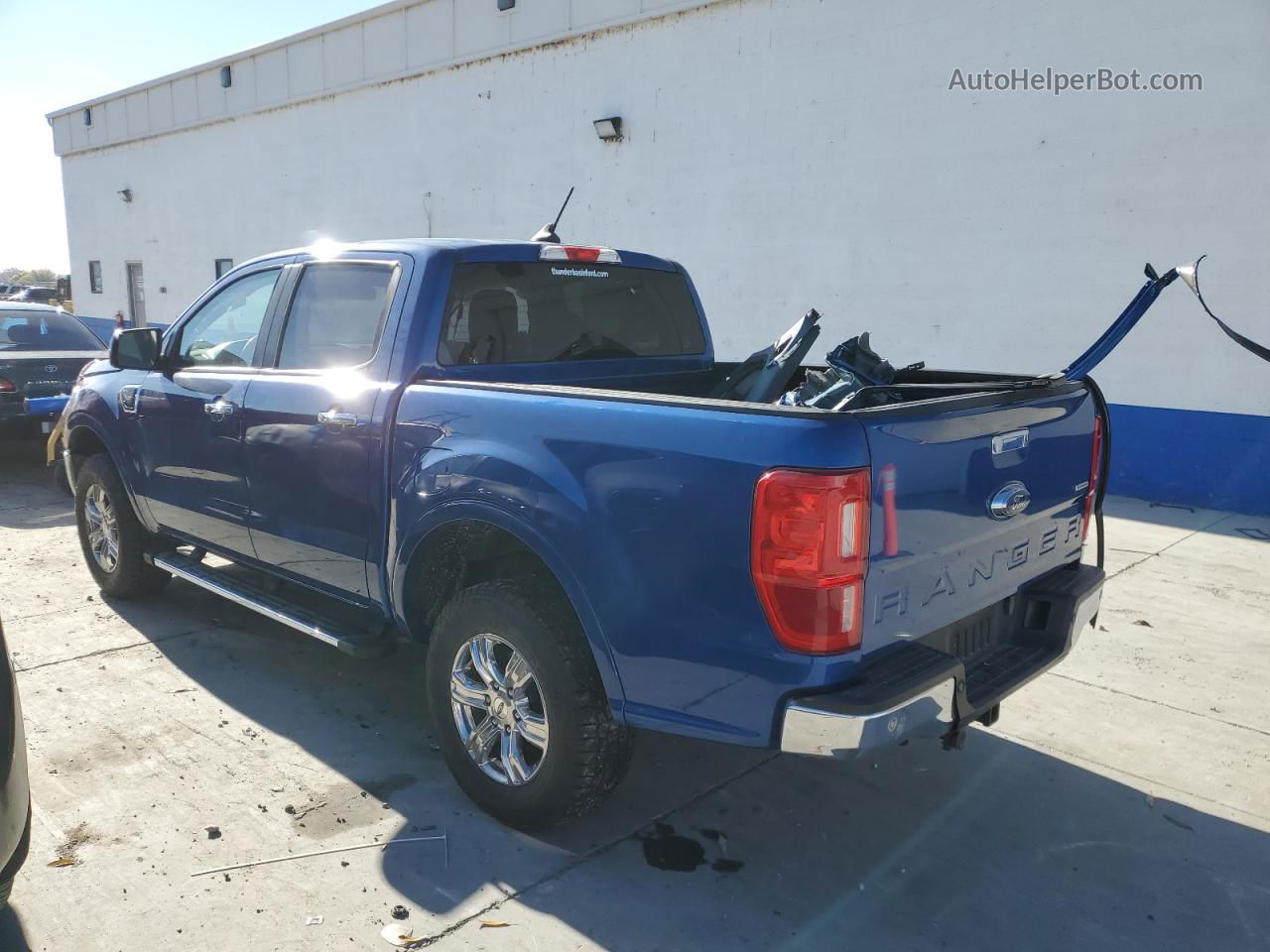 2019 Ford Ranger Xl Blue vin: 1FTER4FH4KLA68450