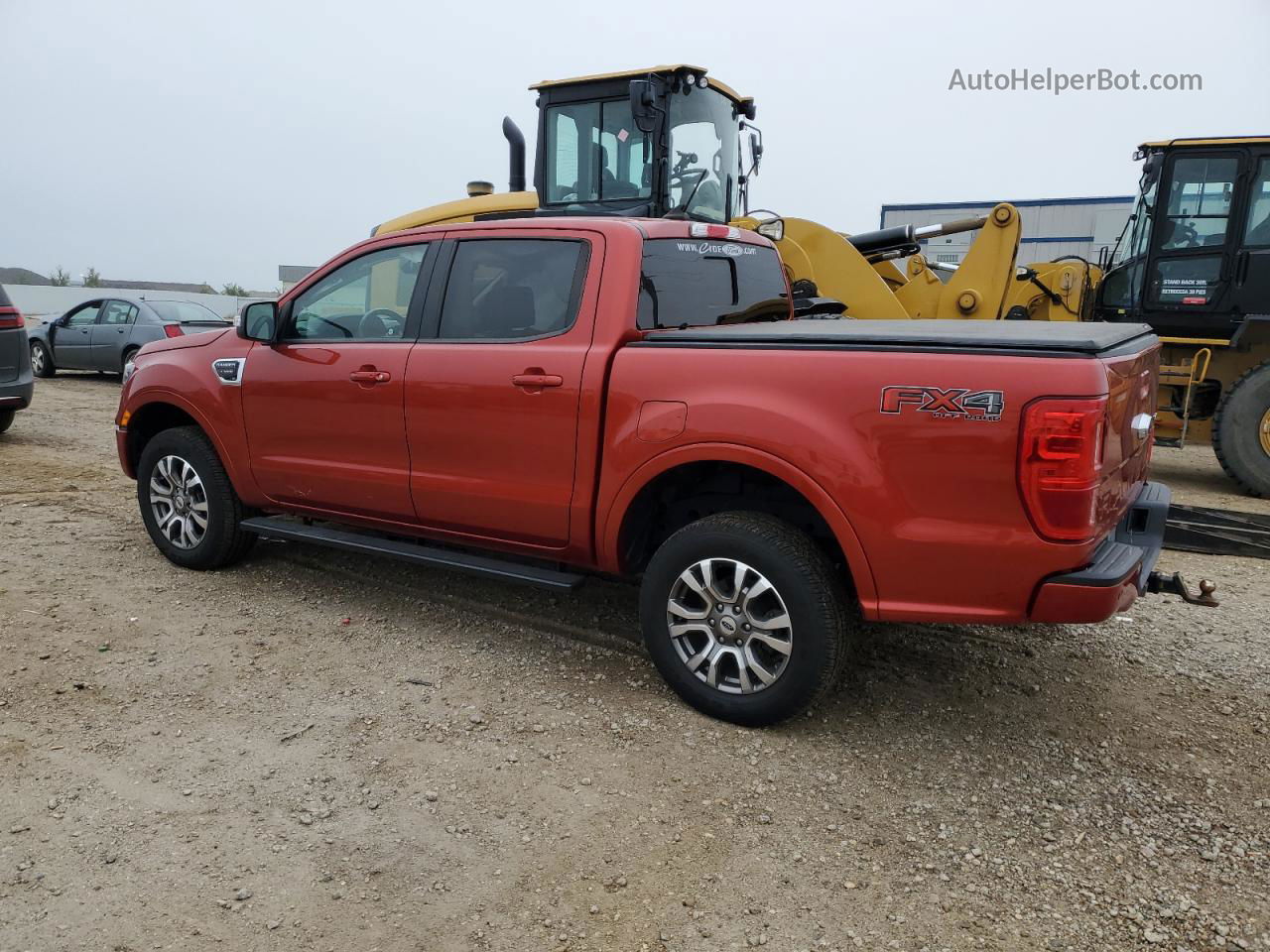 2019 Ford Ranger Xl Red vin: 1FTER4FH4KLA80274