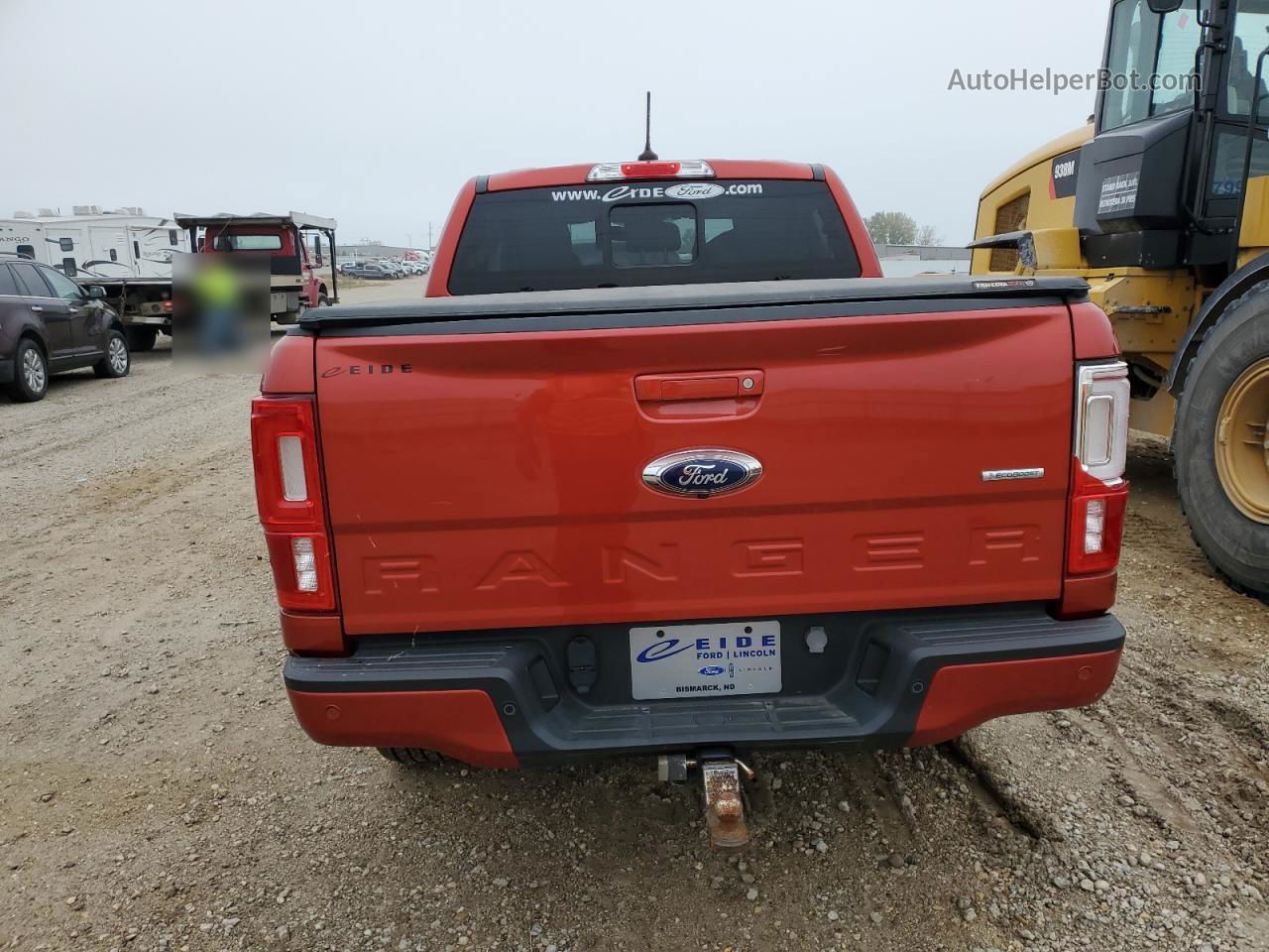 2019 Ford Ranger Xl Red vin: 1FTER4FH4KLA80274