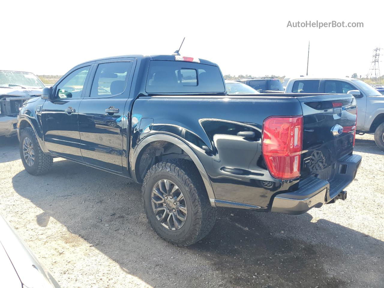 2019 Ford Ranger Xl Black vin: 1FTER4FH4KLA99648