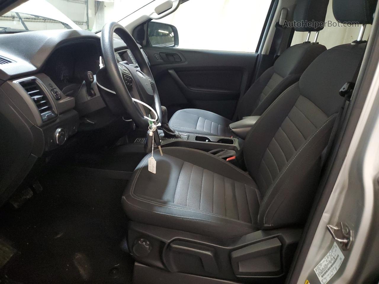 2019 Ford Ranger Xl Silver vin: 1FTER4FH4KLB13337