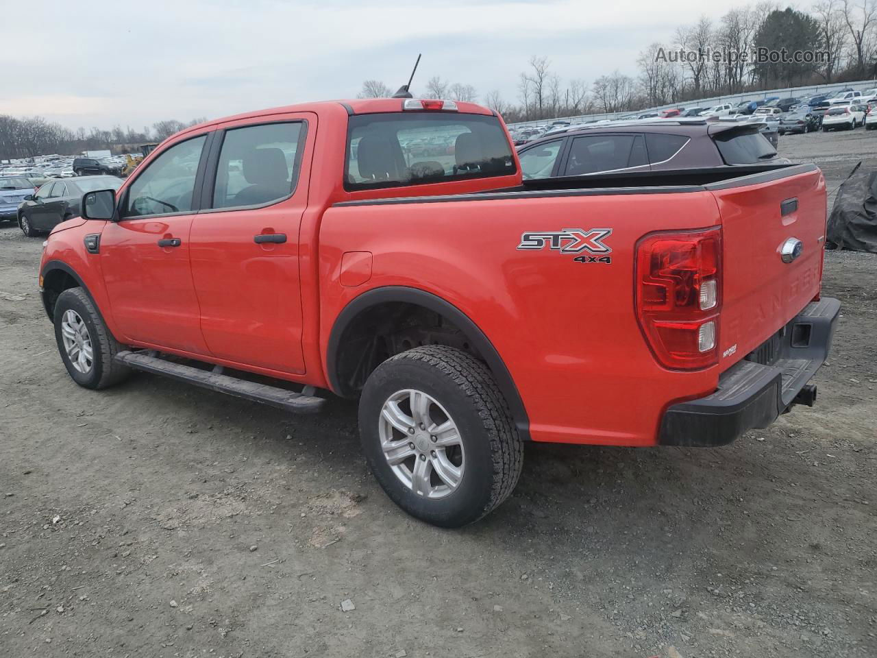 2020 Ford Ranger Xl Red vin: 1FTER4FH4LLA07732