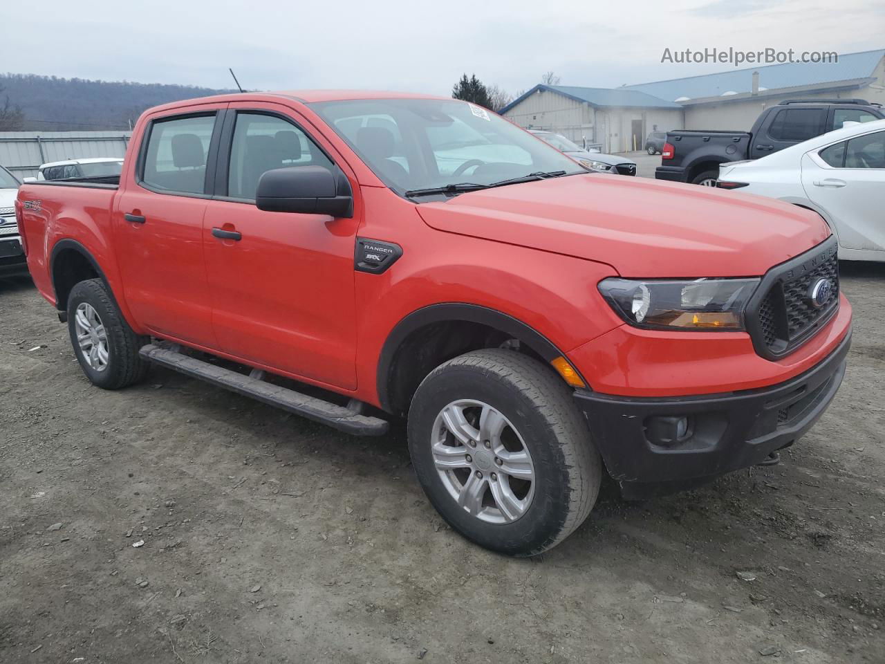 2020 Ford Ranger Xl Red vin: 1FTER4FH4LLA07732