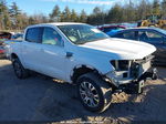 2020 Ford Ranger Lariat White vin: 1FTER4FH4LLA15944