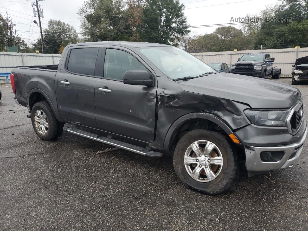 2020 Ford Ranger Xl Gray vin: 1FTER4FH4LLA32663