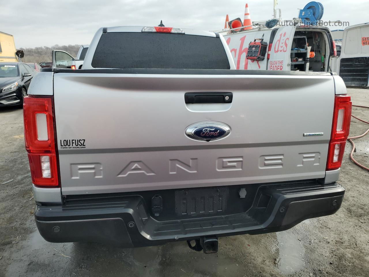 2020 Ford Ranger Xl Silver vin: 1FTER4FH4LLA49690