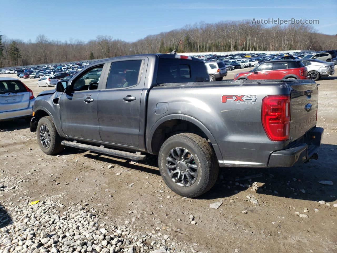 2020 Ford Ranger Xl Gray vin: 1FTER4FH4LLA54095