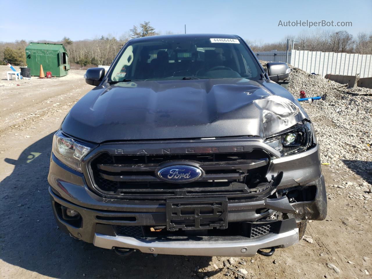 2020 Ford Ranger Xl Gray vin: 1FTER4FH4LLA54095