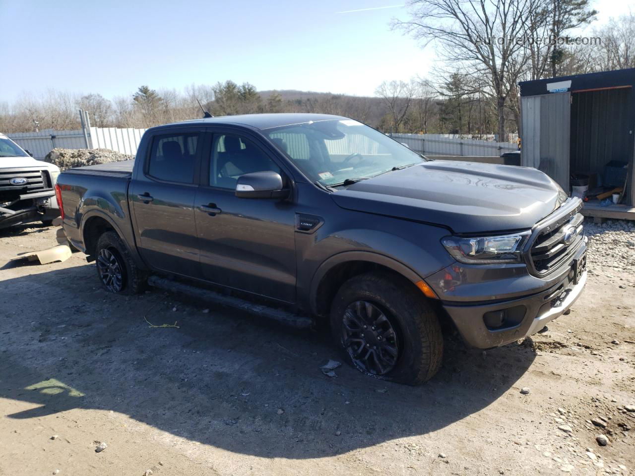 2020 Ford Ranger Xl Gray vin: 1FTER4FH4LLA54095