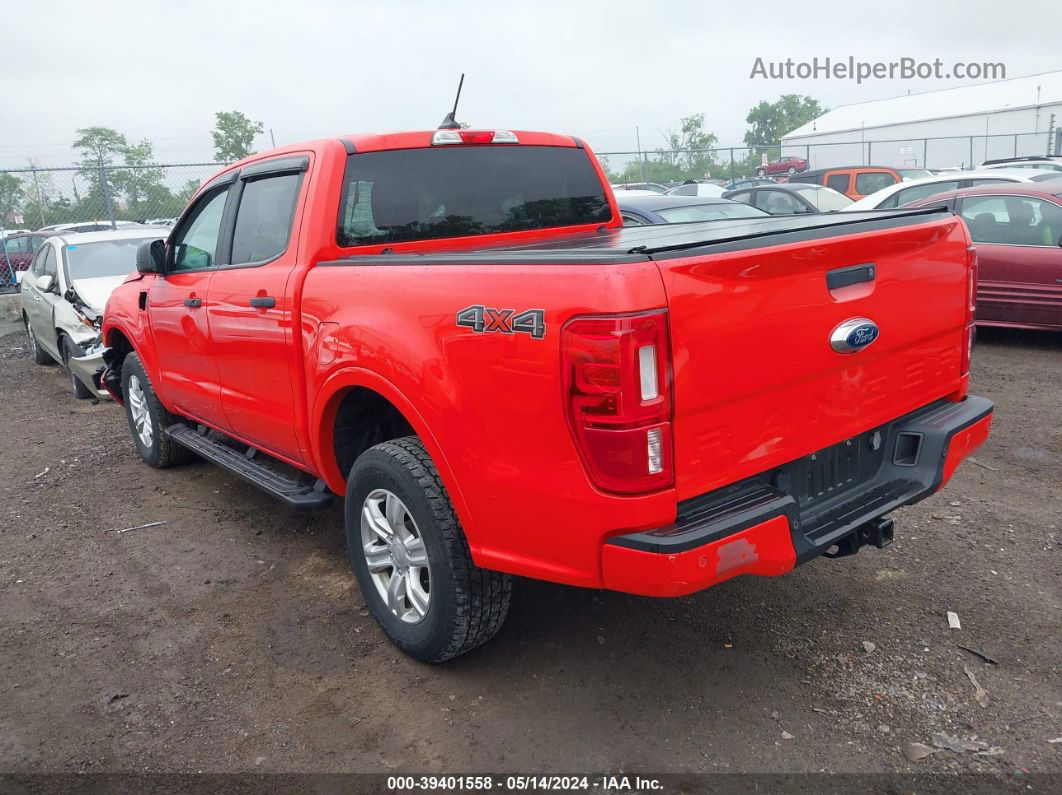 2020 Ford Ranger Xlt Red vin: 1FTER4FH4LLA87923