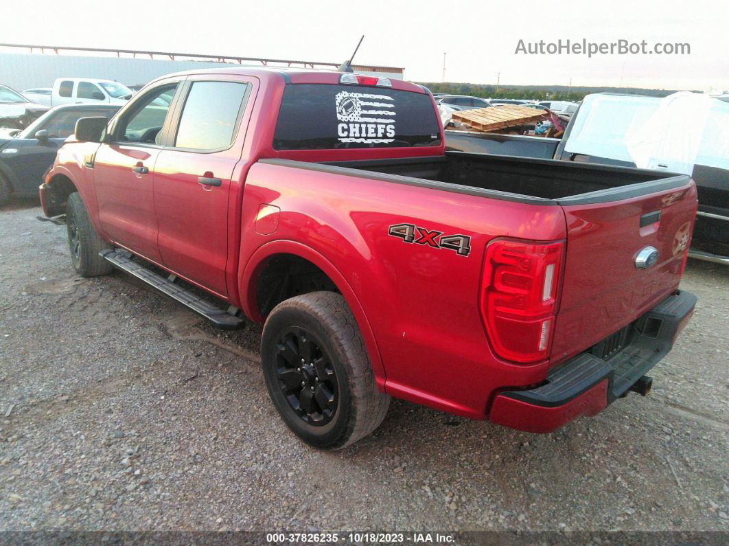 2020 Ford Ranger Xlt Red vin: 1FTER4FH4LLA88473