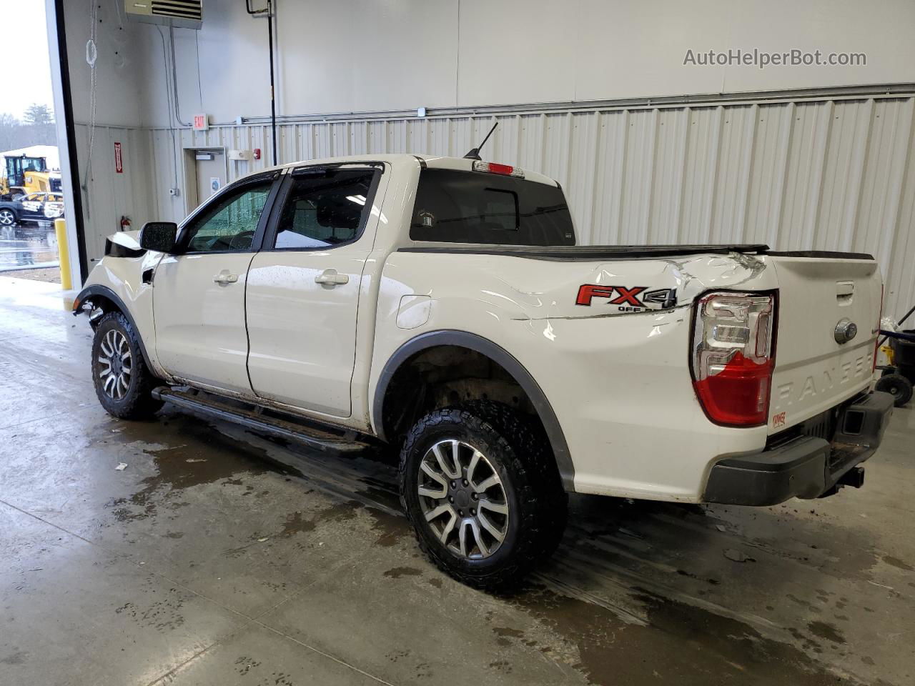 2019 Ford Ranger Xl White vin: 1FTER4FH5KLA07009