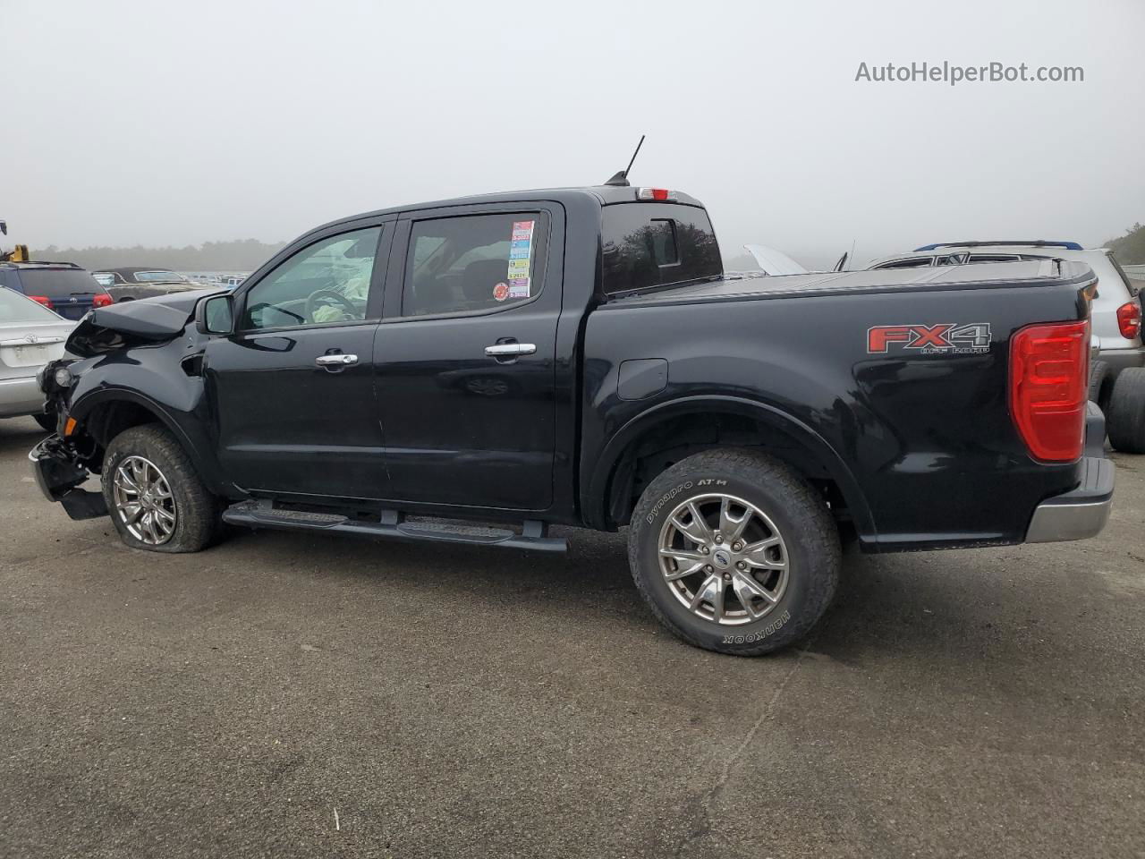 2019 Ford Ranger Xl Black vin: 1FTER4FH5KLA43413