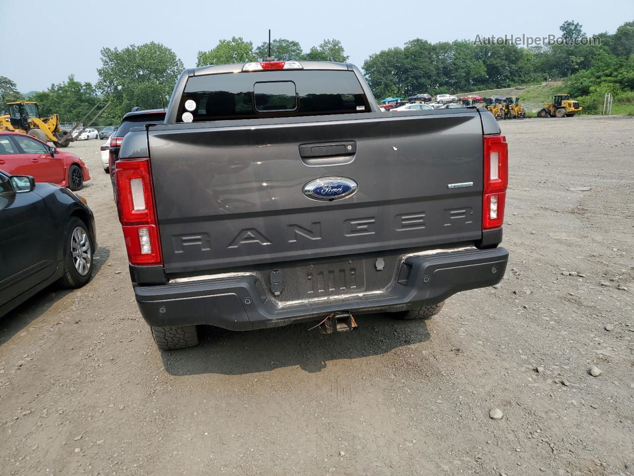 2019 Ford Ranger Xl Gray vin: 1FTER4FH5KLA72734