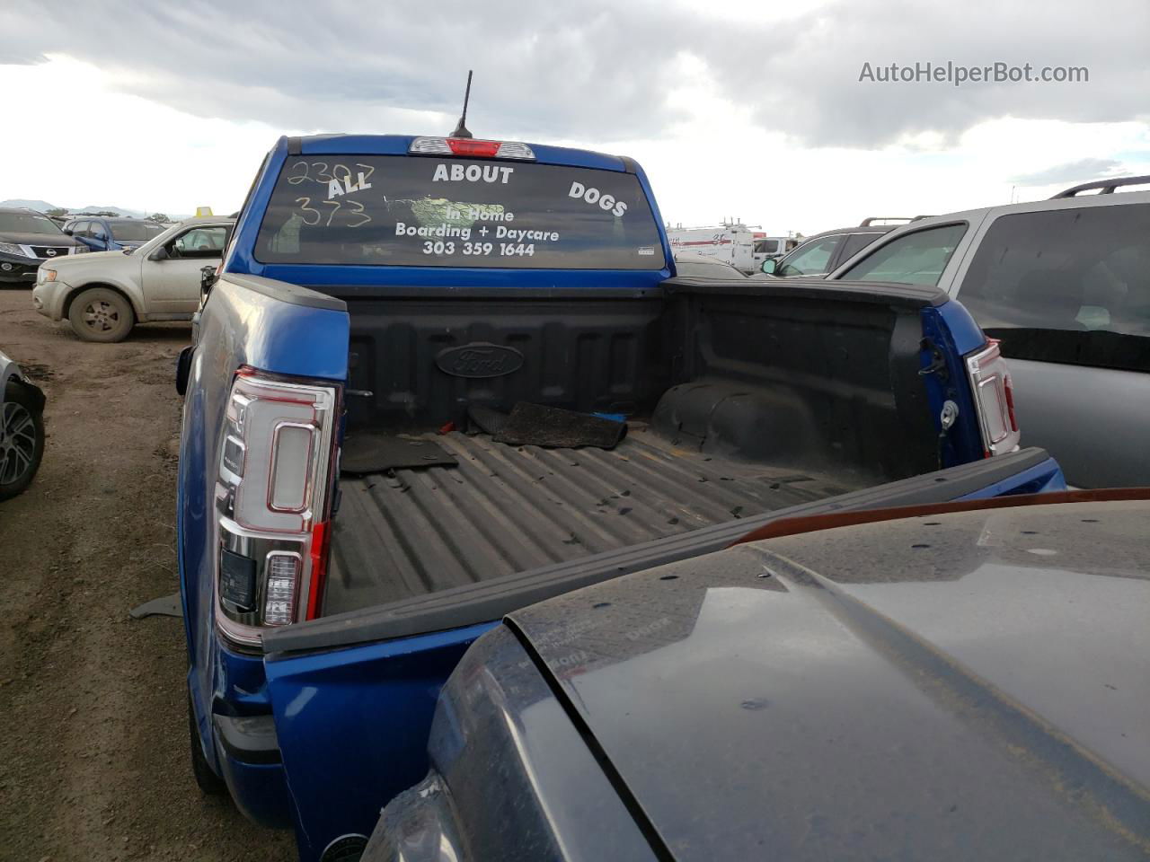 2019 Ford Ranger Xl Blue vin: 1FTER4FH5KLA87136