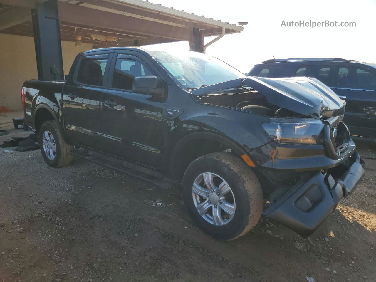 2019 Ford Ranger Xl Black vin: 1FTER4FH5KLB11032