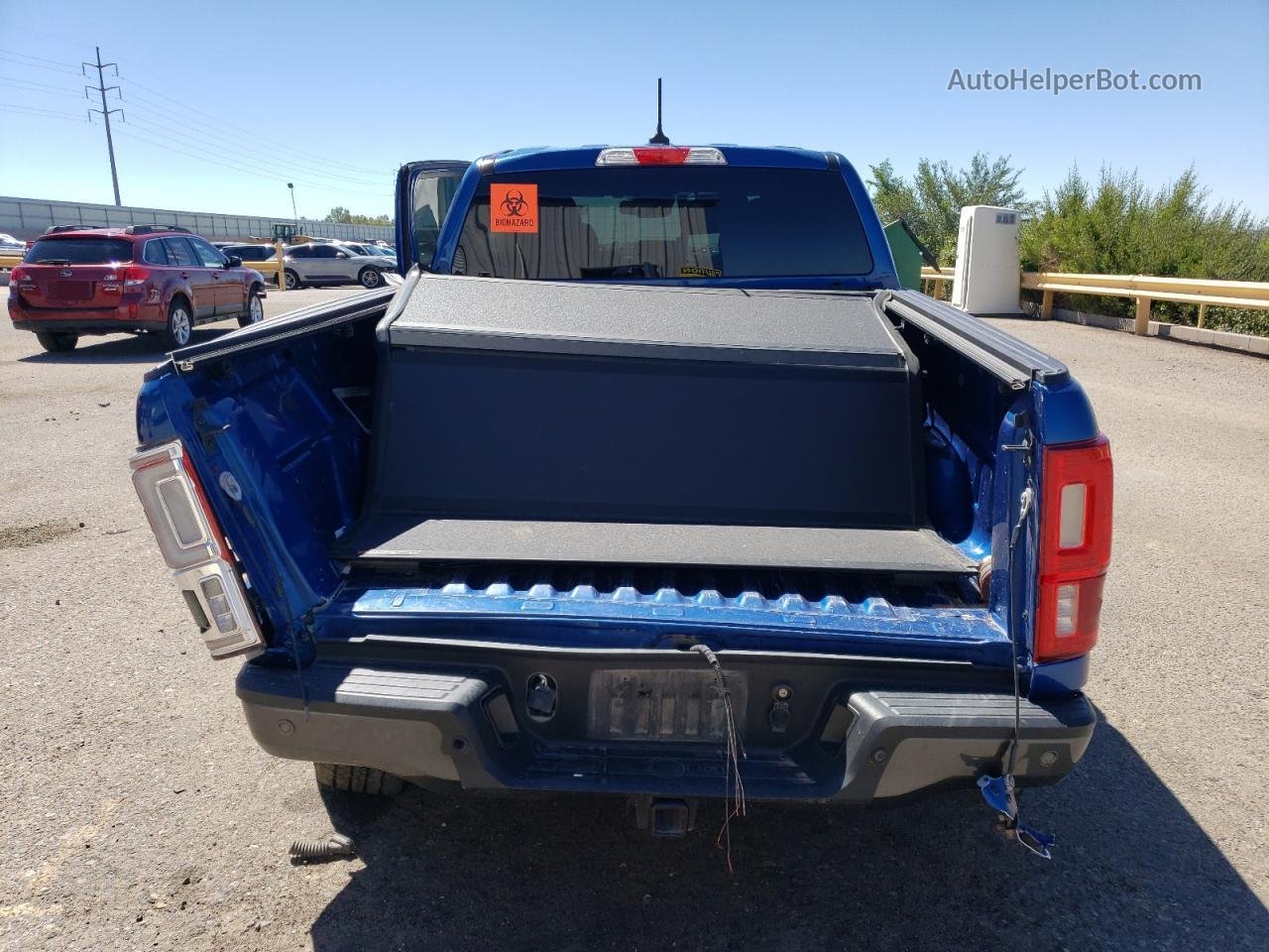 2019 Ford Ranger Xl Blue vin: 1FTER4FH5KLB21933