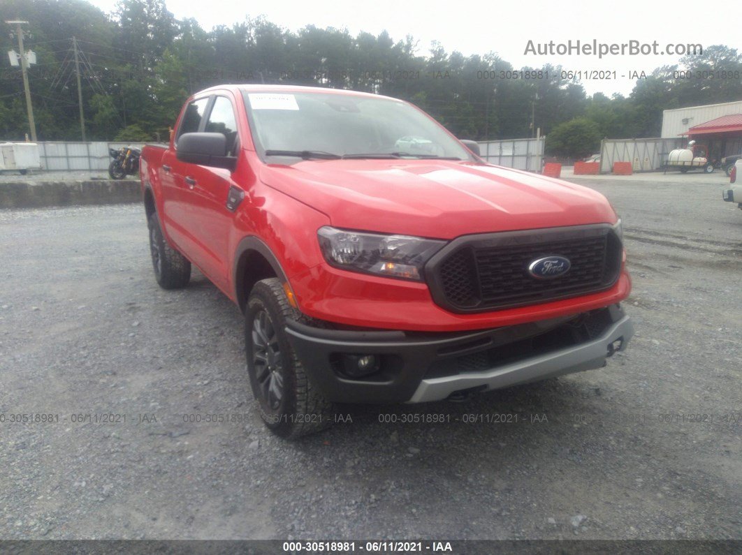 2020 Ford Ranger Xl/xlt/lariat Red vin: 1FTER4FH5LLA26418