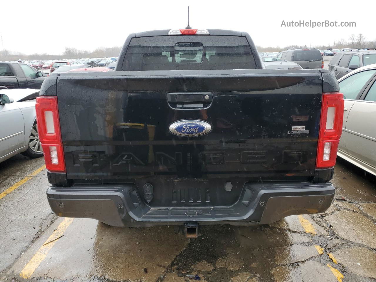 2020 Ford Ranger Xl Black vin: 1FTER4FH5LLA37855