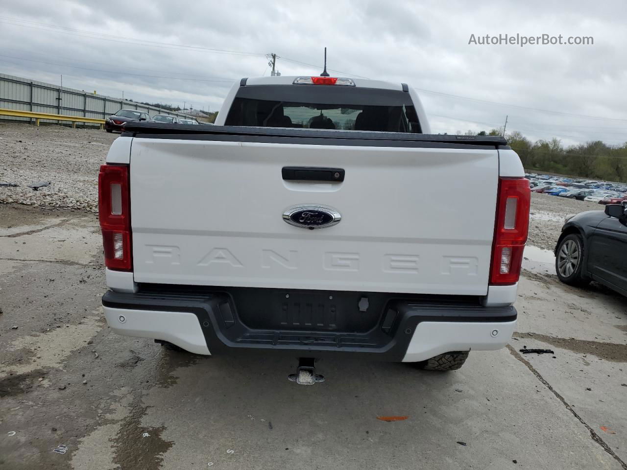 2020 Ford Ranger Xl White vin: 1FTER4FH5LLA88014