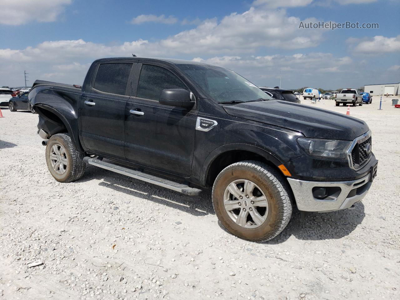 2020 Ford Ranger Xl Black vin: 1FTER4FH5LLA93665