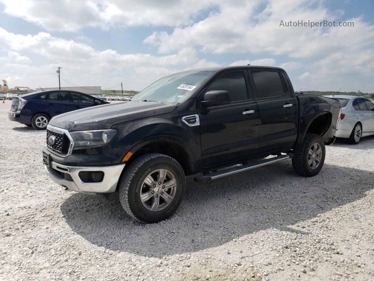 2020 Ford Ranger Xl Black vin: 1FTER4FH5LLA93665