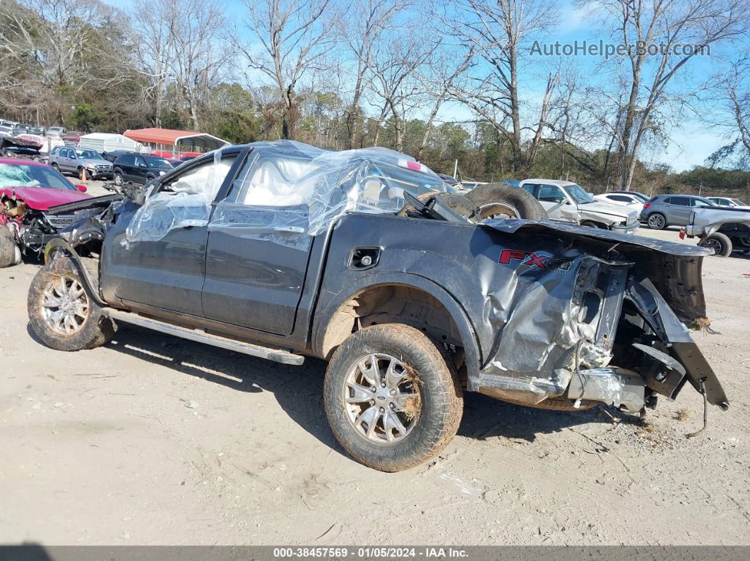 2019 Ford Ranger Lariat Gray vin: 1FTER4FH6KLA42240