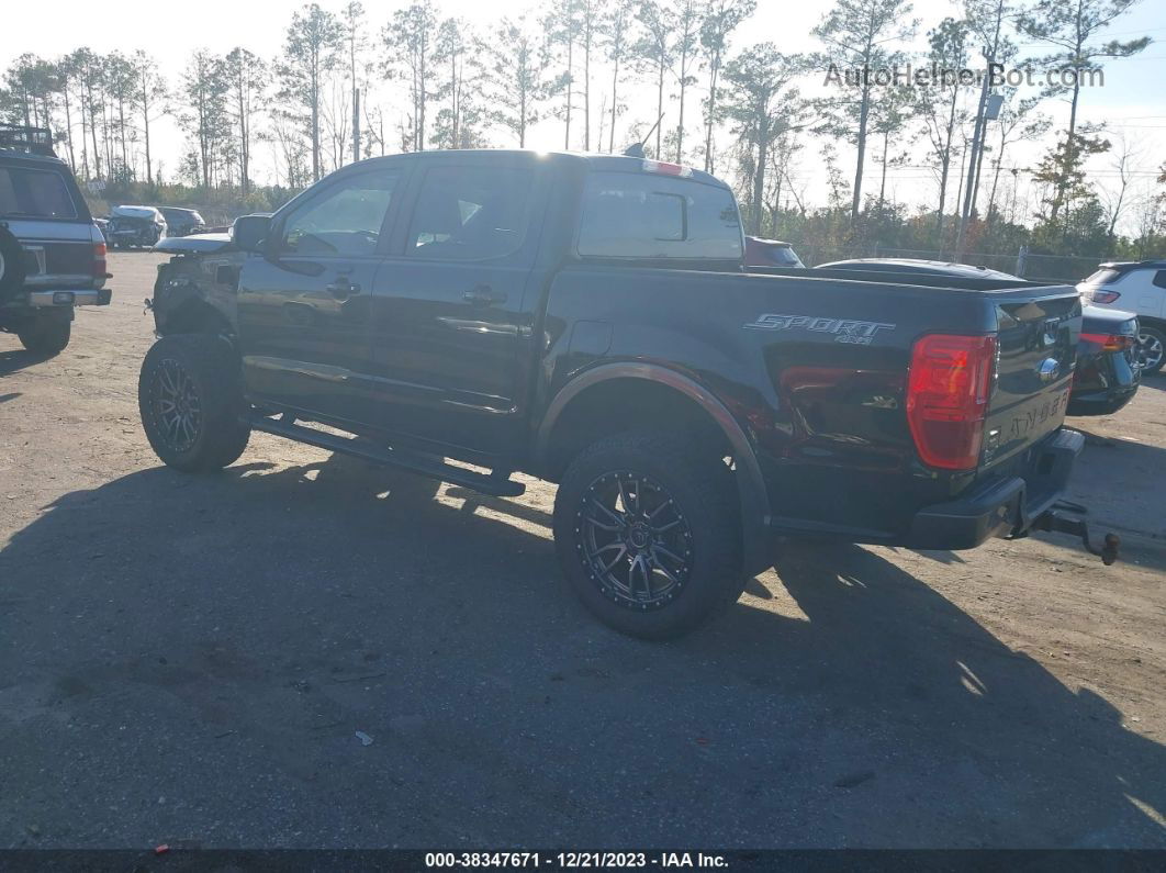 2019 Ford Ranger Lariat Black vin: 1FTER4FH6KLA44098