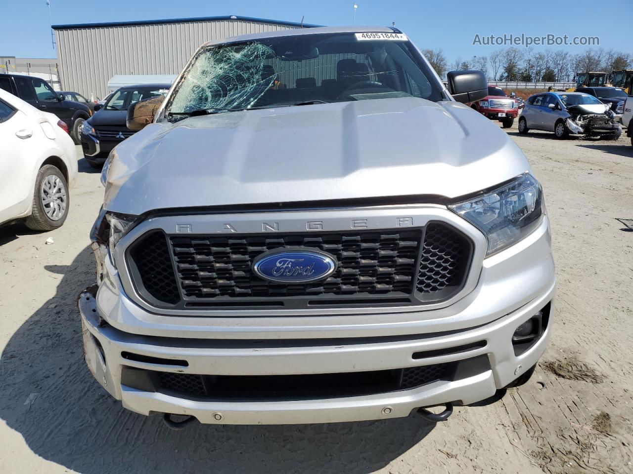 2019 Ford Ranger Xl Серебряный vin: 1FTER4FH6KLA51231