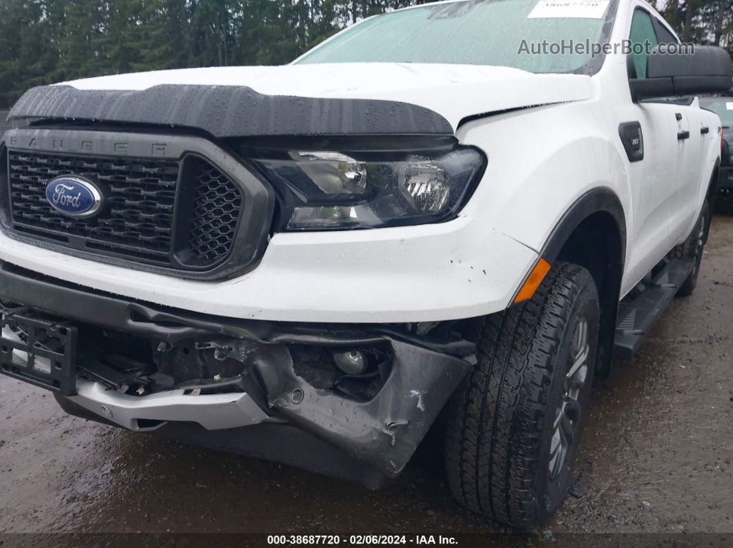 2019 Ford Ranger Xlt White vin: 1FTER4FH6KLA59359