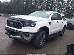 2019 Ford Ranger Xlt White vin: 1FTER4FH6KLA59359