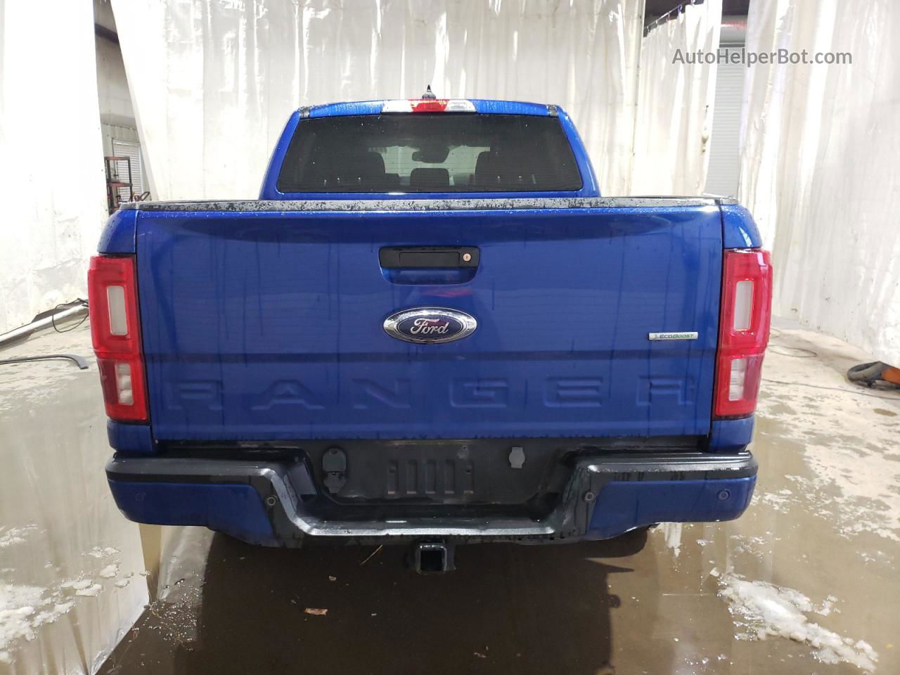 2019 Ford Ranger Xl Blue vin: 1FTER4FH6KLB03635