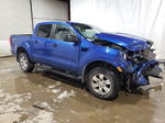 2019 Ford Ranger Xl Blue vin: 1FTER4FH6KLB03635