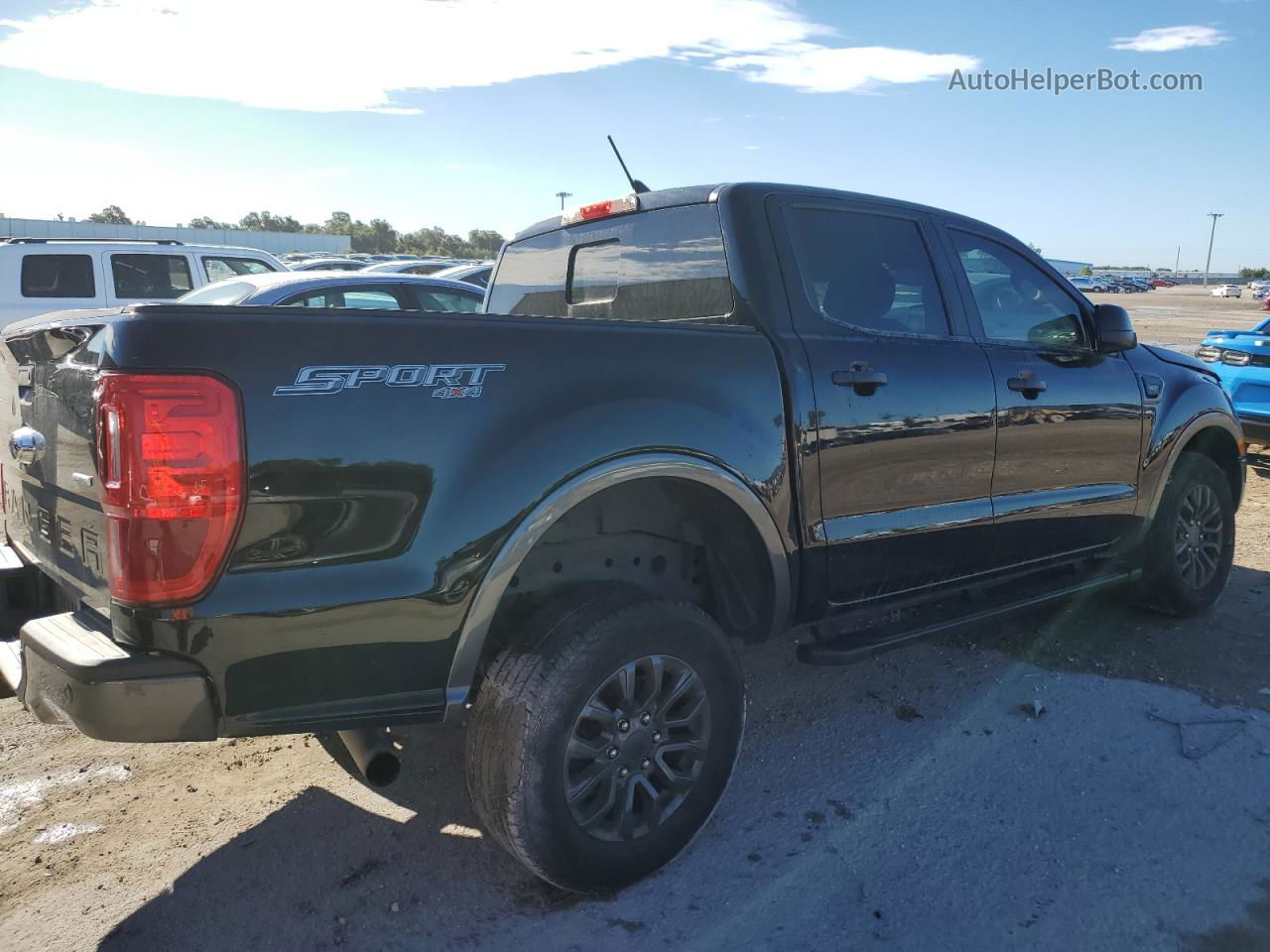 2020 Ford Ranger Xl Black vin: 1FTER4FH6LLA07232