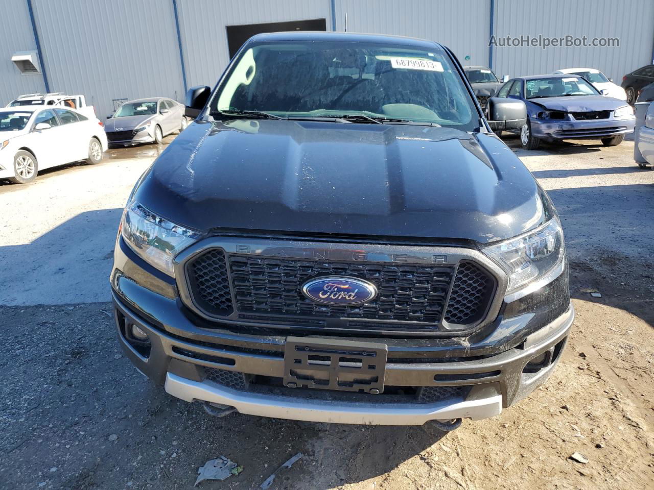 2020 Ford Ranger Xl Black vin: 1FTER4FH6LLA07232