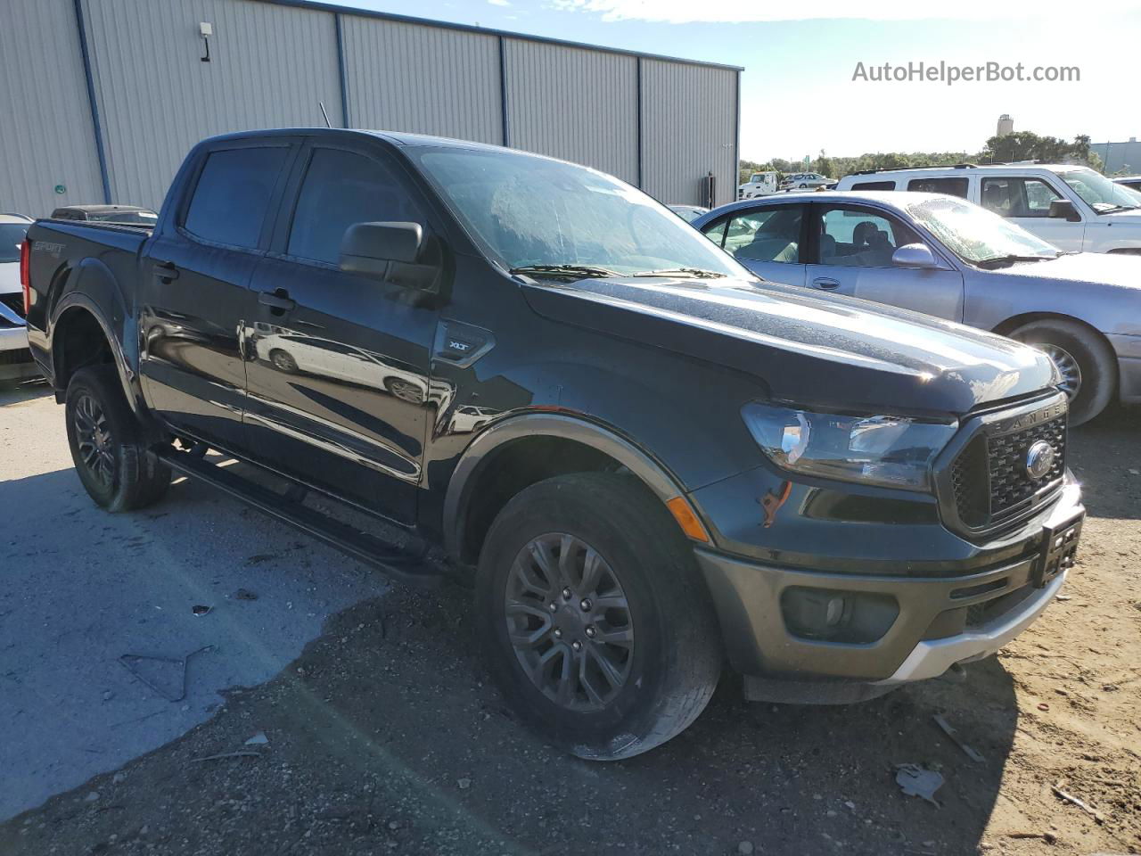 2020 Ford Ranger Xl Black vin: 1FTER4FH6LLA07232