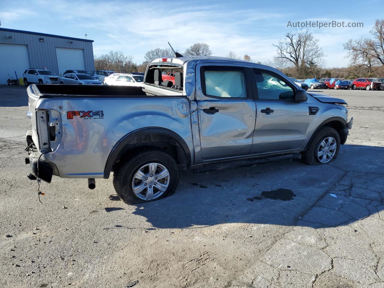 2020 Ford Ranger Xl Silver vin: 1FTER4FH6LLA26752