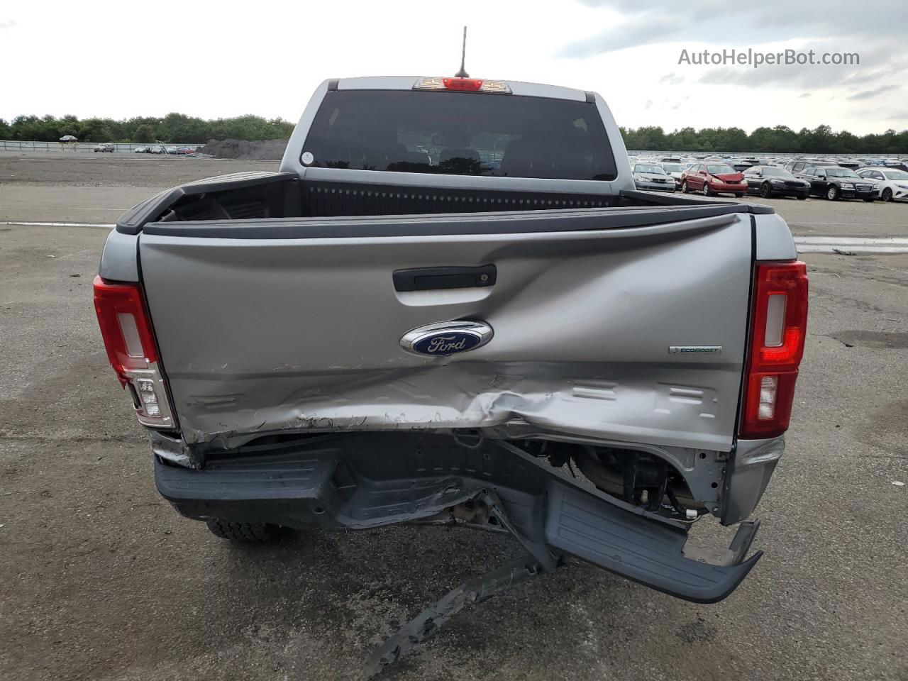 2020 Ford Ranger Xl Silver vin: 1FTER4FH6LLA31966